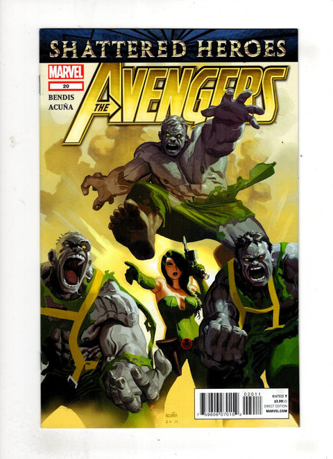 The Avengers, Vol. 4 #20 (Cvr A) (2011) Daniel Acuna A Daniel Acuna Buy & Sell Comics Online Comic Shop Toronto Canada