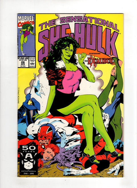 The Sensational She-Hulk, Vol. 1 #26 (1991) Buy & Sell Comics Online Comic Shop Toronto Canada