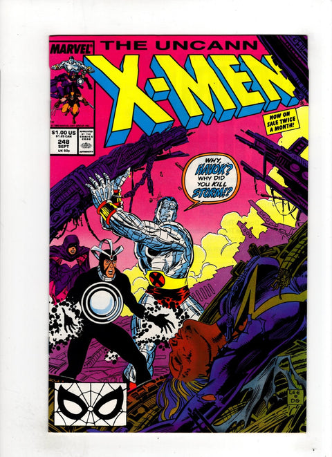 Uncanny X-Men, Vol. 1 #248 (1989) Buy & Sell Comics Online Comic Shop Toronto Canada