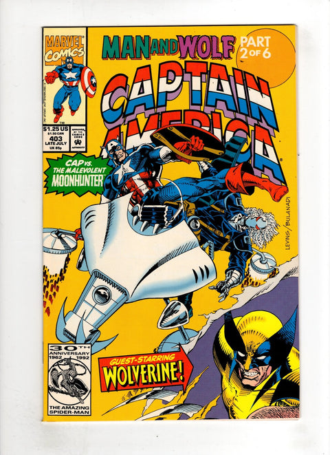 Captain America, Vol. 1 #403 (1992) Buy & Sell Comics Online Comic Shop Toronto Canada