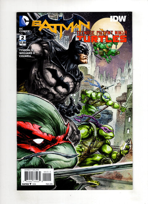 Batman / Teenage Mutant Ninja Turtles #2 (Cvr A) (2016) Freddie E. Williams II A Freddie E. Williams II Buy & Sell Comics Online Comic Shop Toronto Canada