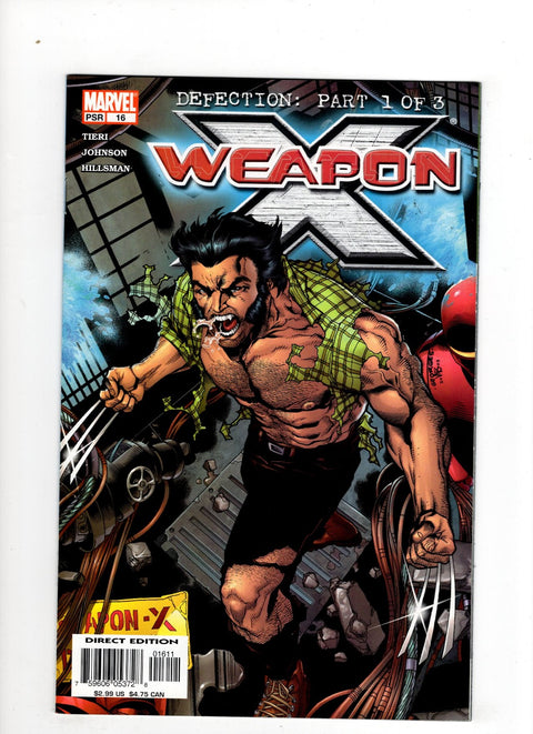 Weapon X, Vol. 2 #16 (2004) Buy & Sell Comics Online Comic Shop Toronto Canada