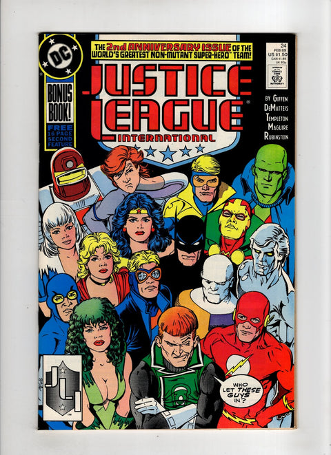 Justice League / International / America #24 (1989) Buy & Sell Comics Online Comic Shop Toronto Canada