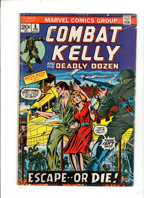 Combat Kelly and the Deadly Dozen #5 (1973)