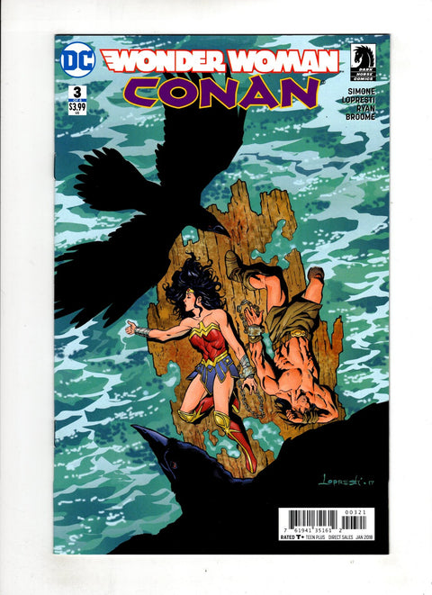 Wonder Woman / Conan #3 (Cvr B) (2017) Variant Aaron Lopresti B Variant Aaron Lopresti Buy & Sell Comics Online Comic Shop Toronto Canada