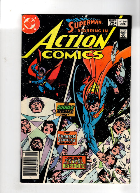 Action Comics, Vol. 1 #548 (1983) Canadian Price Variant Canadian Price Variant Buy & Sell Comics Online Comic Shop Toronto Canada