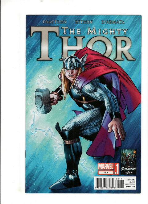 The Mighty Thor, Vol. 1 #12.1 (2012) Olivier Coipel Olivier Coipel Buy & Sell Comics Online Comic Shop Toronto Canada