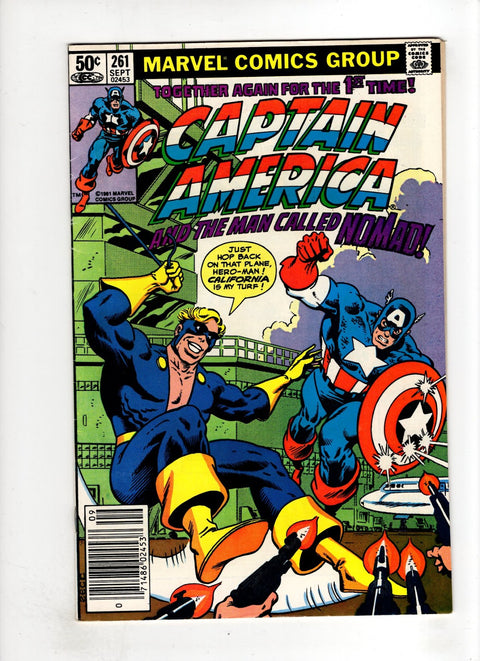 Captain America, Vol. 1 #261 (1981) Newsstand Edition Newsstand Edition Buy & Sell Comics Online Comic Shop Toronto Canada