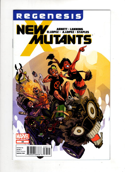 New Mutants, Vol. 3 #33 (Cvr A) (2011) Jason Pearson A Jason Pearson Buy & Sell Comics Online Comic Shop Toronto Canada