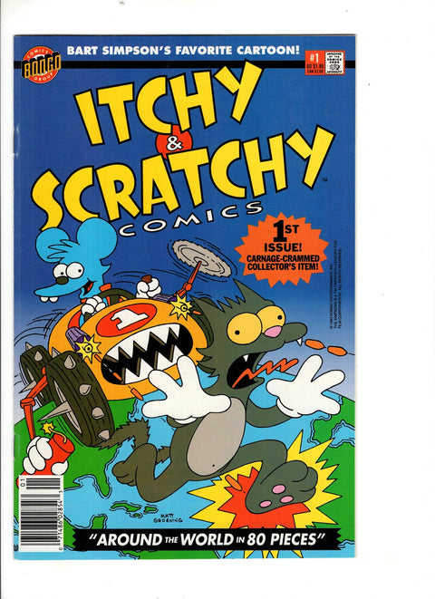 Itchy & Scratchy Comics #1 (1993) Newsstand Edition Newsstand Edition Buy & Sell Comics Online Comic Shop Toronto Canada