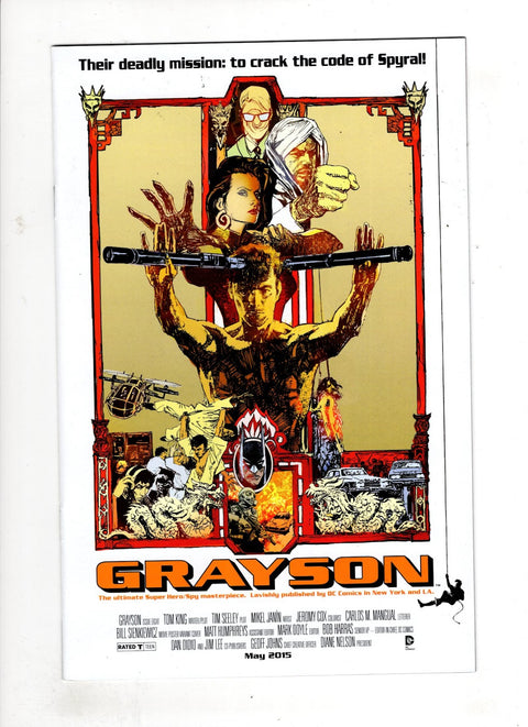 Grayson #8 (Cvr B) (2015) Movie Poster Variant Cover B Movie Poster Variant Cover Buy & Sell Comics Online Comic Shop Toronto Canada