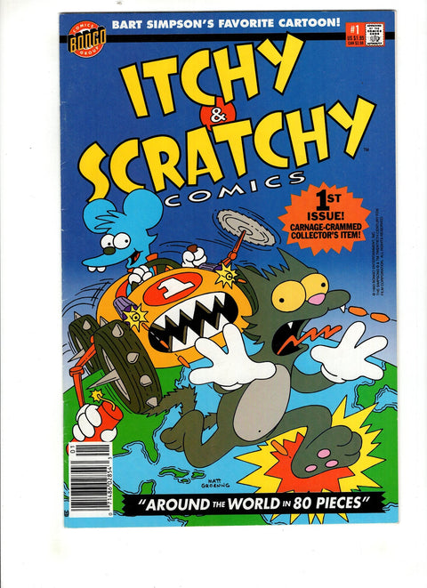Itchy & Scratchy Comics #1 (1993) Newsstand Edition Newsstand Edition Buy & Sell Comics Online Comic Shop Toronto Canada
