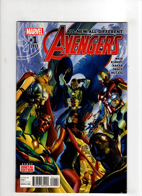 All-New, All-Different Avengers, Vol. 1 #1 (Cvr A) (2015) Alex Ross A Alex Ross Buy & Sell Comics Online Comic Shop Toronto Canada