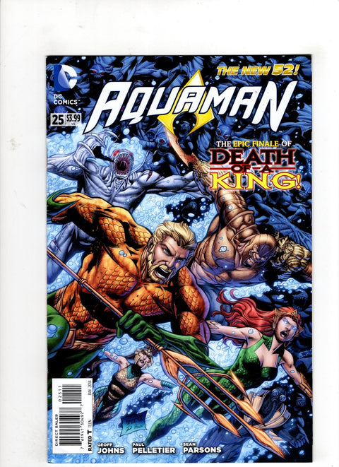 Aquaman, Vol. 7 #25 (Cvr A) (2013) Paul Pelletier A Paul Pelletier Buy & Sell Comics Online Comic Shop Toronto Canada