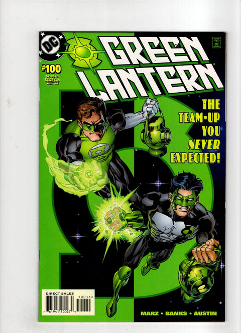 Green Lantern, Vol. 3 #100 (1998) Hal Jordan & Kyle Rayner Hal Jordan & Kyle Rayner Buy & Sell Comics Online Comic Shop Toronto Canada