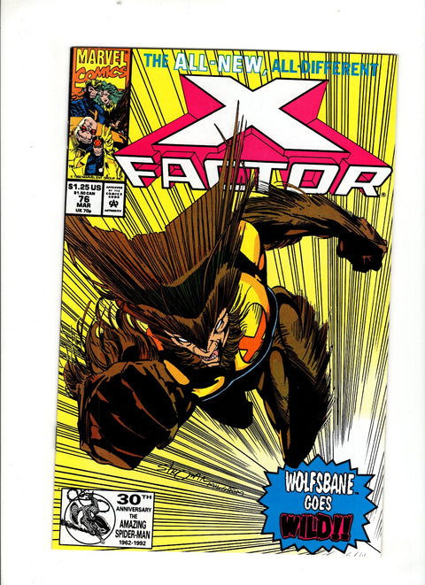 X-Factor, Vol. 1 #76 (1992) Buy & Sell Comics Online Comic Shop Toronto Canada
