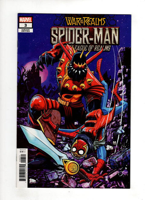 War of the Realms: Spider-Man & the League of Realms #3 (Cvr B) (2019) Variant Marco DAlfonso B Variant Marco DAlfonso Buy & Sell Comics Online Comic Shop Toronto Canada