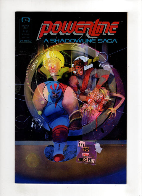 Powerline #1 (1988) Buy & Sell Comics Online Comic Shop Toronto Canada