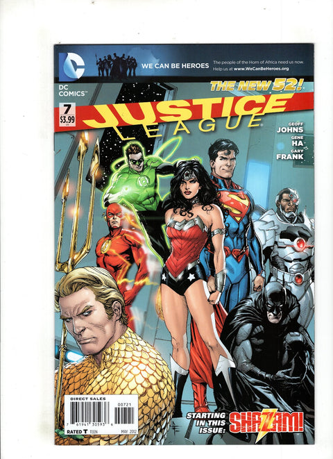 Justice League, Vol. 1 #7 (Cvr B) (2012) Gary Frank Variant