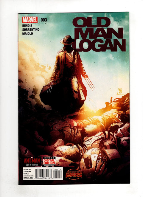 Old Man Logan, Vol. 1 #3 (Cvr A) (2015) Andrea Sorrentino A Andrea Sorrentino Buy & Sell Comics Online Comic Shop Toronto Canada