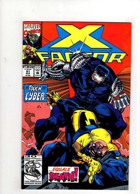 X-Factor, Vol. 1 #81 (1992) Buy & Sell Comics Online Comic Shop Toronto Canada