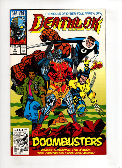 Deathlok, Vol. 2 #5 (1991) Buy & Sell Comics Online Comic Shop Toronto Canada