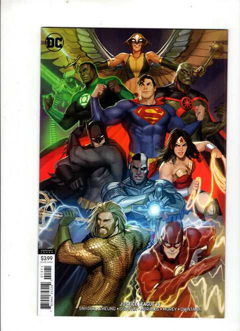 Justice League, Vol. 3 #14 (Cvr B) (2018) Stjepan Šejić Variant B Stjepan Šejić Variant Buy & Sell Comics Online Comic Shop Toronto Canada