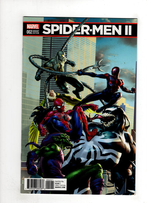 Spider-Men II #2 (Cvr B) (2017) Variant Jesus Saiz Connecting B B Variant Jesus Saiz Connecting B Buy & Sell Comics Online Comic Shop Toronto Canada
