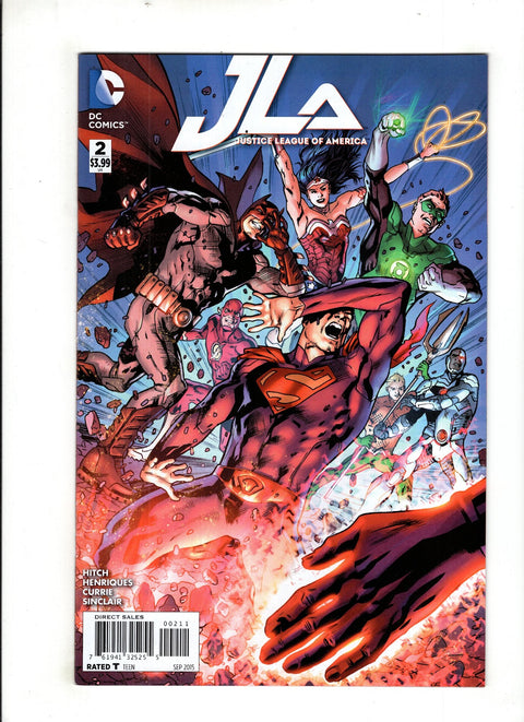 Justice League of America, Vol. 4 #2 (Cvr A) (2015) Bryan Hitch