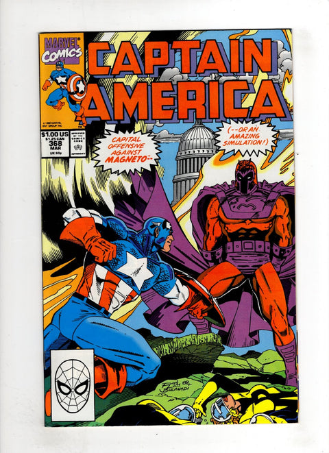 Captain America, Vol. 1 #368 (1990) Buy & Sell Comics Online Comic Shop Toronto Canada