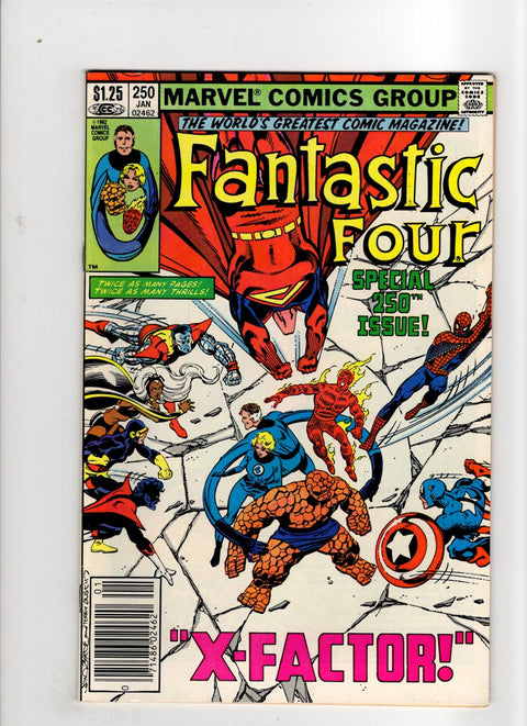 Fantastic Four, Vol. 1 #250 (1982) Canadian Price Variant Canadian Price Variant Buy & Sell Comics Online Comic Shop Toronto Canada