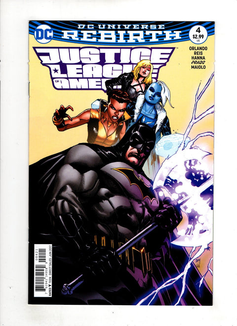 Justice League Of America, Vol. 5 #4 (Cvr B) (2017) Doug Mahnke Variant B Doug Mahnke Variant Buy & Sell Comics Online Comic Shop Toronto Canada