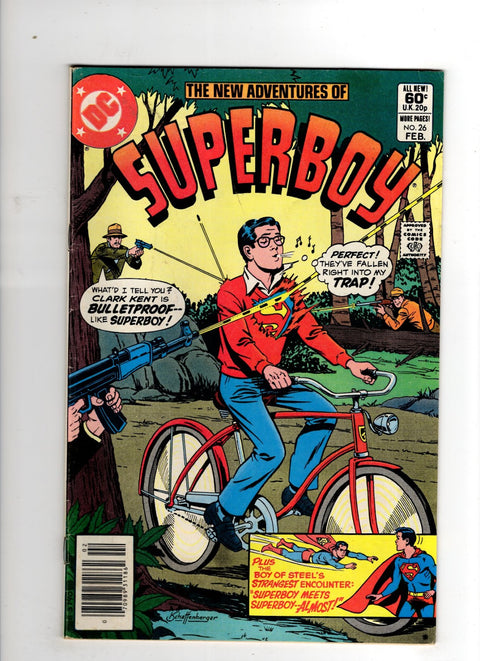 The New Adventures of Superboy #26 (1982) Newsstand Edition Newsstand Edition Buy & Sell Comics Online Comic Shop Toronto Canada