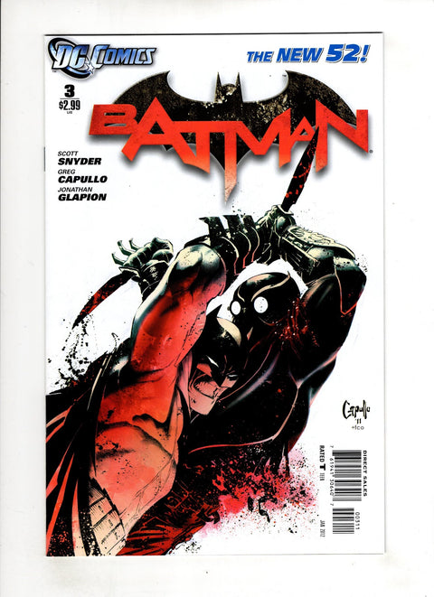 Batman, Vol. 2 #3 (Cvr A) (2011) Greg Capullo A Greg Capullo Buy & Sell Comics Online Comic Shop Toronto Canada