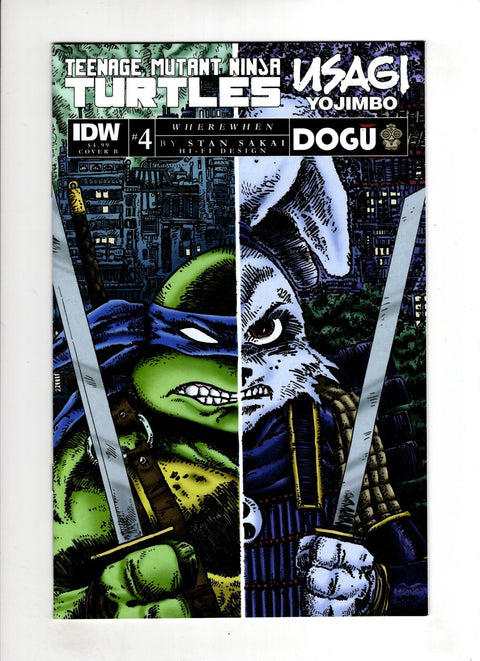 Teenage Mutant Ninja Turtles / Usagi Yojimbo: WhereWhen #4 (Cvr B) (2023) Kevin Eastman Variant B Kevin Eastman Variant Buy & Sell Comics Online Comic Shop Toronto Canada