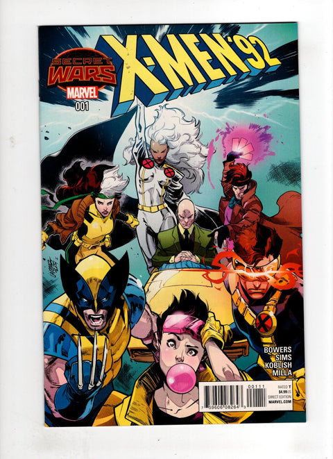 X-Men '92, Vol. 1 #1 (Cvr A) (2015) Pepe Larraz A Pepe Larraz Buy & Sell Comics Online Comic Shop Toronto Canada