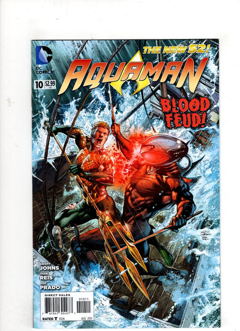 Aquaman, Vol. 7 #10 (Cvr A) (2012) Ivan Reis A Ivan Reis Buy & Sell Comics Online Comic Shop Toronto Canada