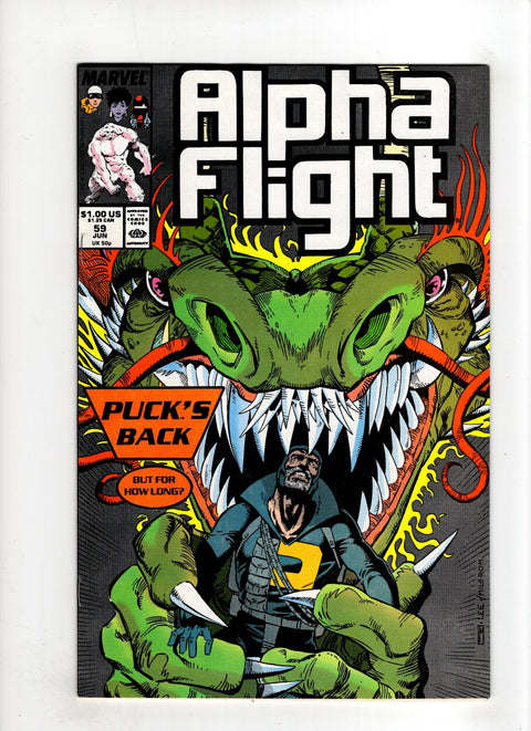 Alpha Flight, Vol. 1 #59 (1988) Buy & Sell Comics Online Comic Shop Toronto Canada