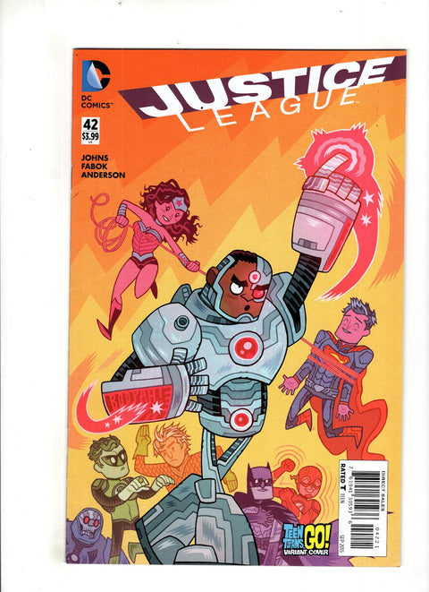 Justice League, Vol. 1 #42 (Cvr B) (2015) Teen Titans Go! Variant