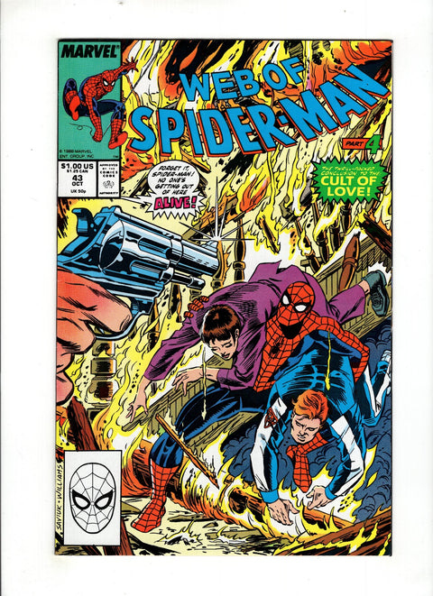 Web of Spider-Man, Vol. 1 #43 (1988) Buy & Sell Comics Online Comic Shop Toronto Canada