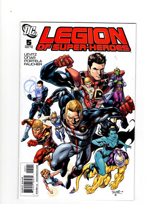 Legion of Super-Heroes, Vol. 6 #5 (Cvr A) (2010) Yildiray Cinar & Wayne Faucher A Yildiray Cinar & Wayne Faucher Buy & Sell Comics Online Comic Shop Toronto Canada