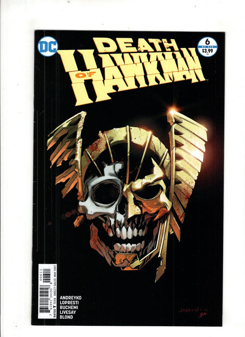 Death of Hawkman #6 (2017) Buy & Sell Comics Online Comic Shop Toronto Canada