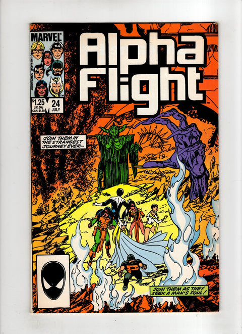 Alpha Flight, Vol. 1 #24 (1985) Buy & Sell Comics Online Comic Shop Toronto Canada