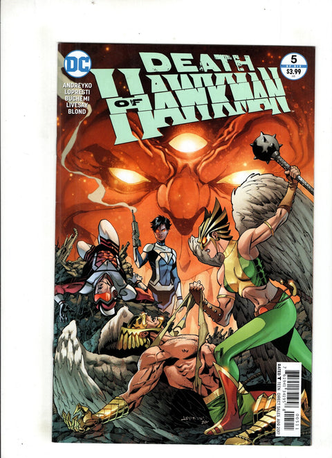 Death of Hawkman #5 (2017) Buy & Sell Comics Online Comic Shop Toronto Canada