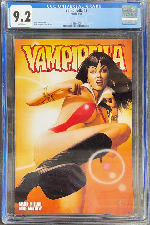 Vampirella, Vol. 2 (Harris) #2 (CGC 9.2) (2001) Buy & Sell Comics Online Comic Shop Toronto Canada