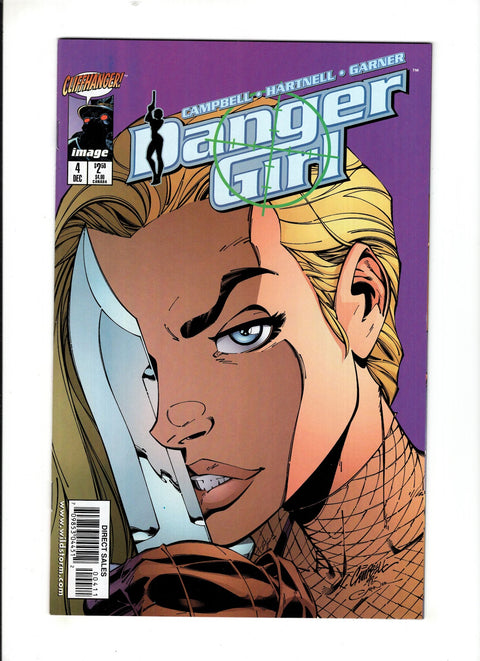 Danger Girl #4 (Cvr B) (1998) J. Scott Campbell Variant B J. Scott Campbell Variant Buy & Sell Comics Online Comic Shop Toronto Canada
