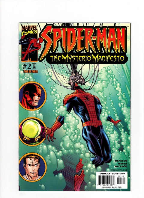 Spider-Man: The Mysterio Manifesto #2 (2000) Buy & Sell Comics Online Comic Shop Toronto Canada