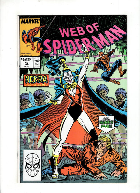 Web of Spider-Man, Vol. 1 #46 (1988) Buy & Sell Comics Online Comic Shop Toronto Canada