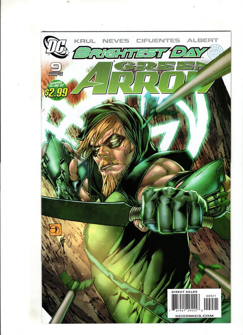 Green Arrow, Vol. 4 #9 (Cvr B) (2011) Shane Davis & Jonathan Glapion Variant