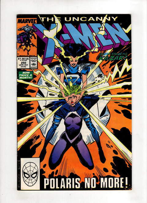 Uncanny X-Men, Vol. 1 #250 (1989) Buy & Sell Comics Online Comic Shop Toronto Canada